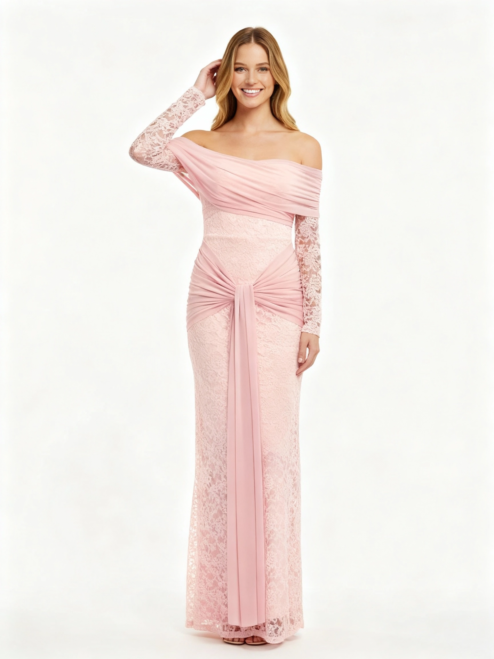 Sophisticated pink dress