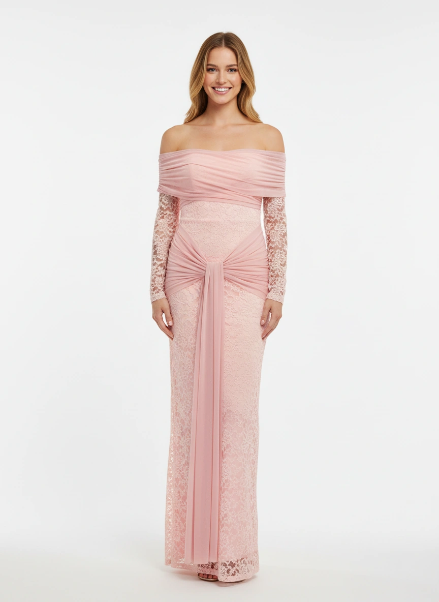 Sophisticated pink dress