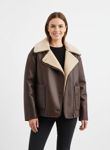Refined wool winter coat
