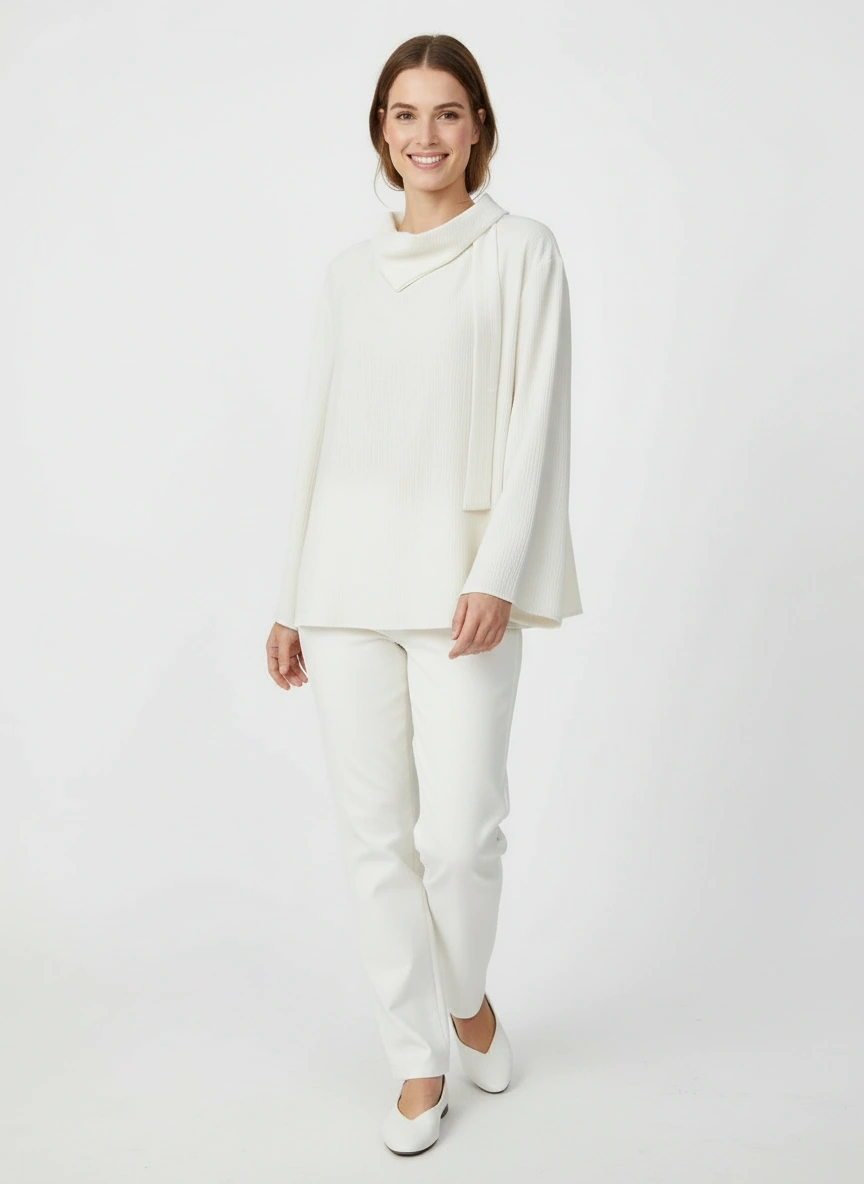 timeless white cotton top