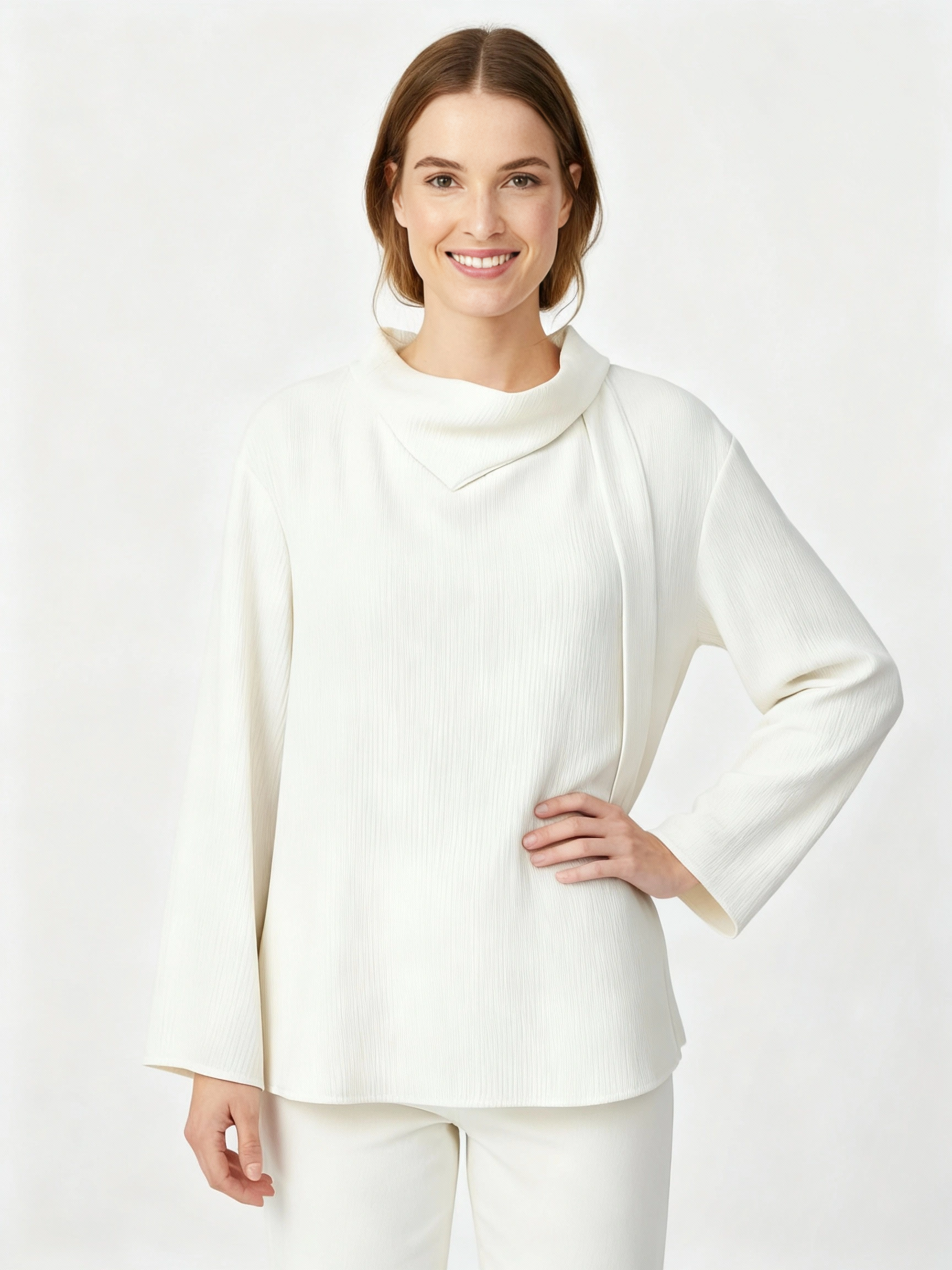 timeless white cotton top