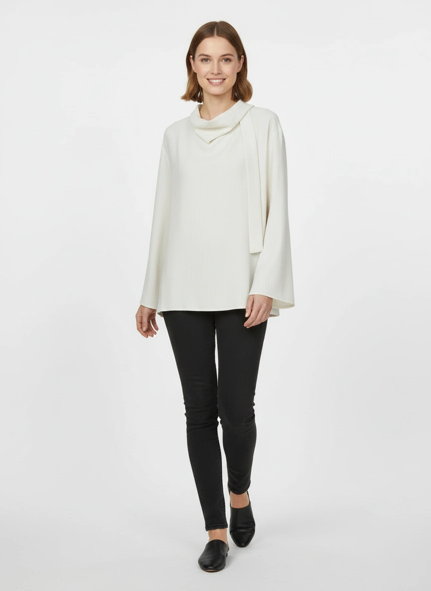 timeless white cotton top